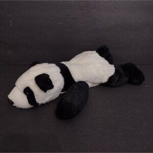 Vintage Ty Beanie Buddies Peking Black White Panda Bear Plush Lovey 14"